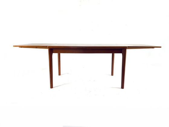 Image 1 of Extendable Dining Table, Henning Kjærnulf, Velje Møbelfabrik