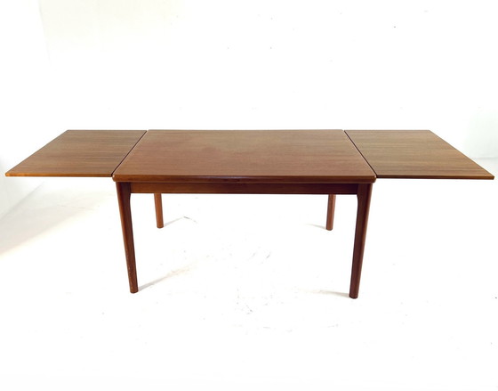 Image 1 of Extendable Dining Table, Henning Kjærnulf, Velje Møbelfabrik