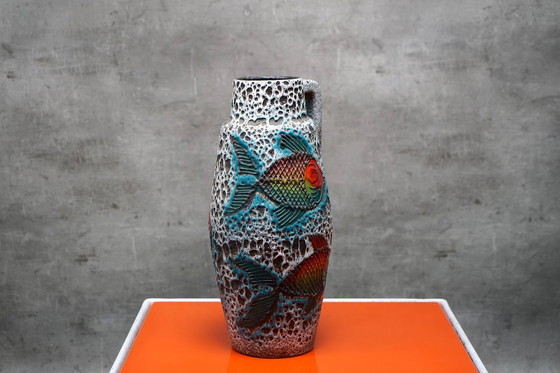 Image 1 of Vase de sol en lave vintage, Allemagne, années 1960