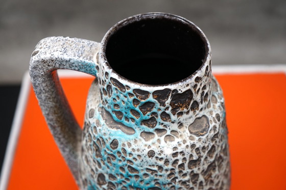 Image 1 of Vintage lava floor vase, Germany, 1960s