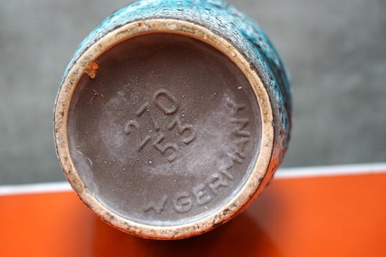 Image 1 of Vase de sol en lave vintage, Allemagne, années 1960