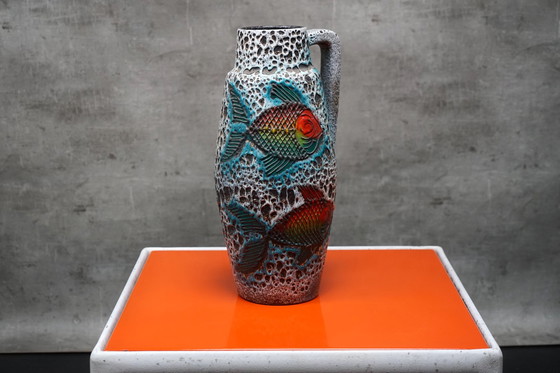 Image 1 of Vase de sol en lave vintage, Allemagne, années 1960