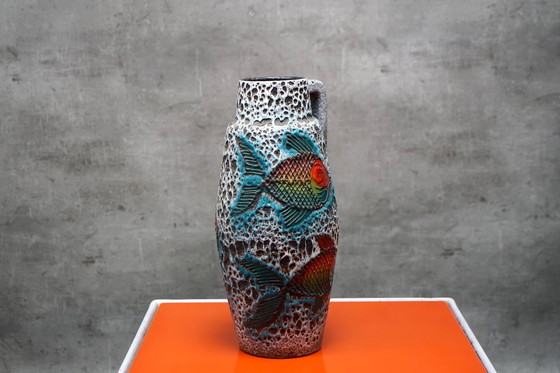 Image 1 of Vase de sol en lave vintage, Allemagne, années 1960