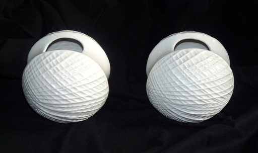 2x Design vases