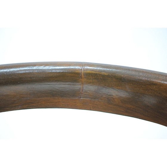 Image 1 of Poltrona vintage in faggio e legno curvato, Cecoslovacchia 1940