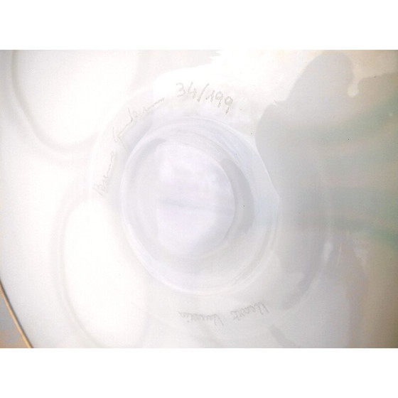 Image 1 of Vintage glass in veart by Bruno Gambone, 1975