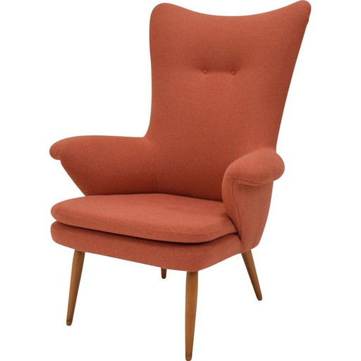 Vintage armchair by Up.Rousinov Czechoslovakia 1970s