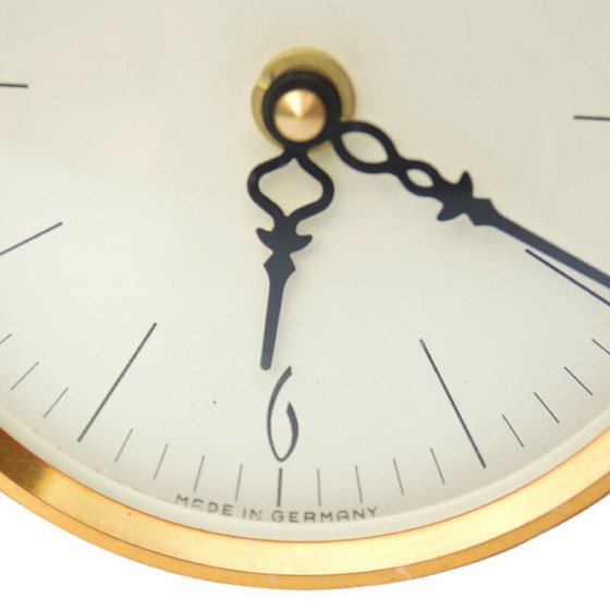 Image 1 of Vintage wooden mantel clock for Ruhla, Germany 1970