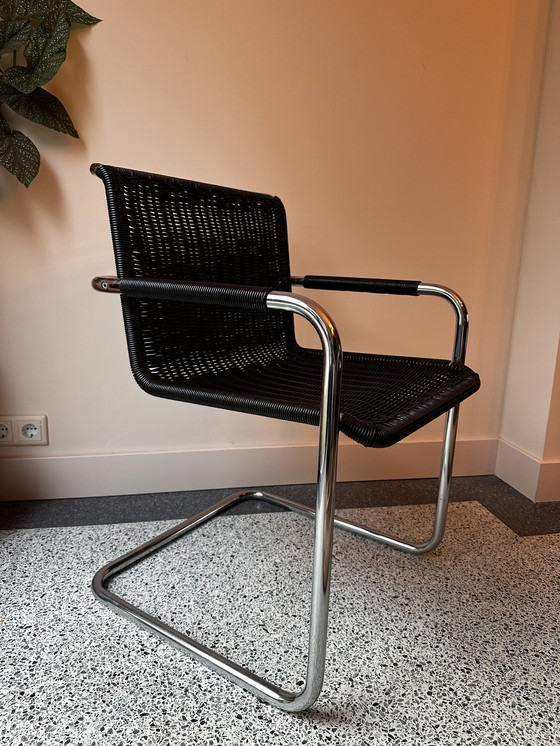 Image 1 of 3X Vintage Tecta D41 Freischwinger Dining Chair / Cantilever Chair