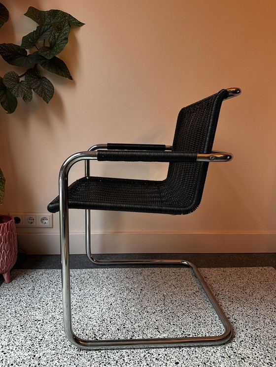 Image 1 of 3X Vintage Tecta D41 Freischwinger Dining Chair / Cantilever Chair