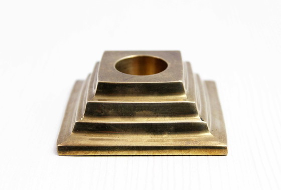 Image 1 of Vintage Brass Candlestick 1970