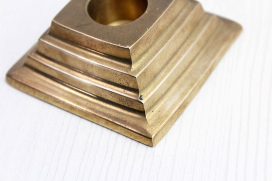 Image 1 of Vintage Brass Candlestick 1970