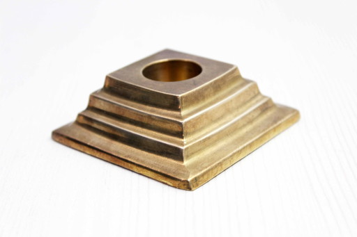 Vintage Brass Candlestick 1970