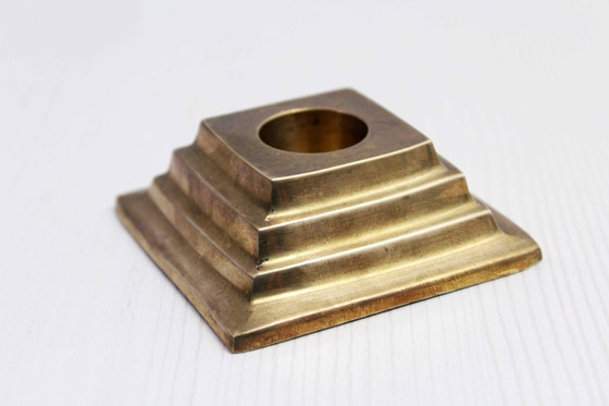 Image 1 of Vintage Brass Candlestick 1970