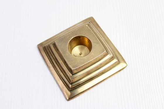 Image 1 of Vintage Brass Candlestick 1970