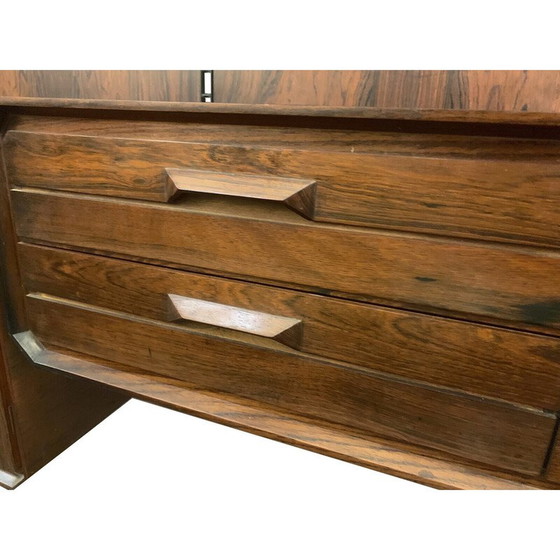 Image 1 of Mid-century Italian wall unit in wood, 1960s