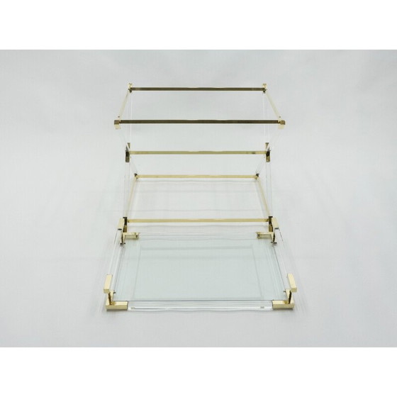 Image 1 of Maid vintage in plexiglas e ottone del 1970