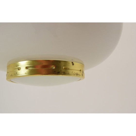 Image 1 of Vintage brass pendant lamp by Polam-Bielsko, 1970s