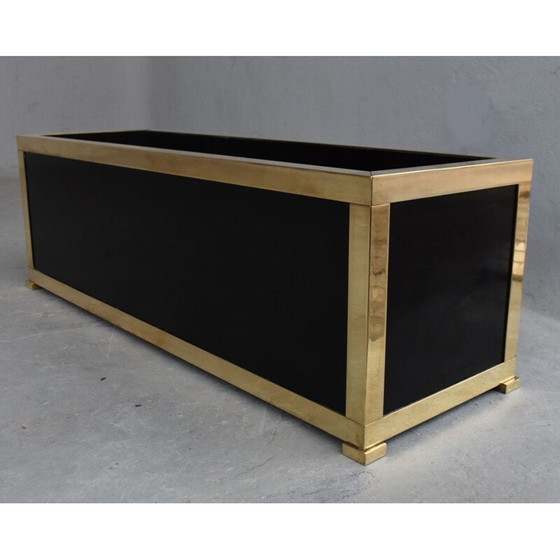 Image 1 of Fioriera vintage in ottone e bronzo, 1970