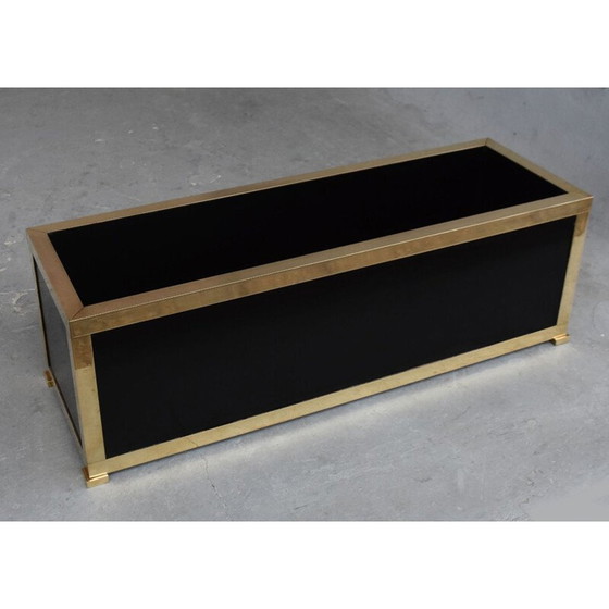 Image 1 of Fioriera vintage in ottone e bronzo, 1970