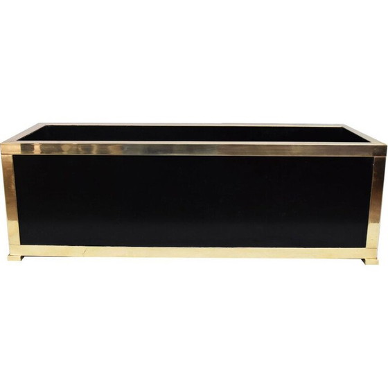 Image 1 of Fioriera vintage in ottone e bronzo, 1970