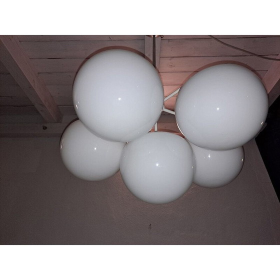 Image 1 of Pair of vintage chandeliers by Sciolari, Italy