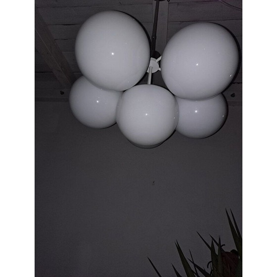 Image 1 of Pair of vintage chandeliers by Sciolari, Italy