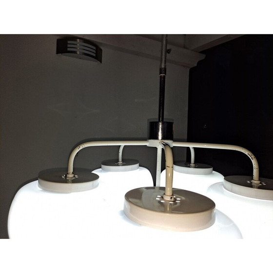 Image 1 of Pair of vintage chandeliers by Sciolari, Italy