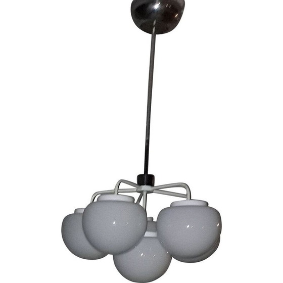 Image 1 of Pair of vintage chandeliers by Sciolari, Italy