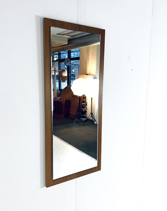 Image 1 of Teak Danish Mirror '70