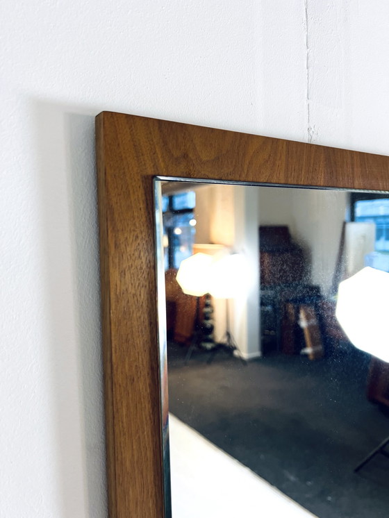 Image 1 of Teak Danish Mirror '70