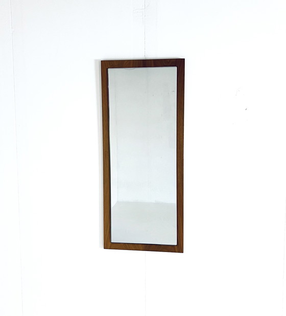 Image 1 of Teak Danish Mirror '70