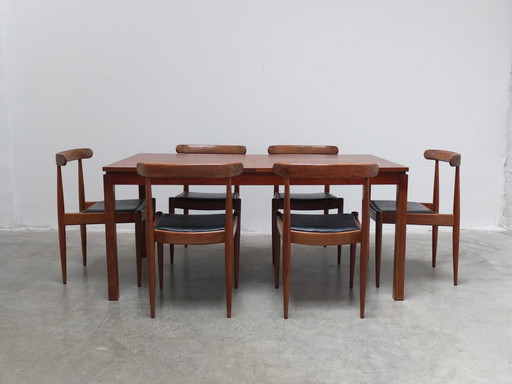 Original Dining Set By Alfred Hendrickx For Belform, 1960S