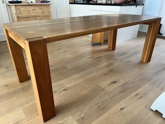 Image 1 of Solid Oak Table