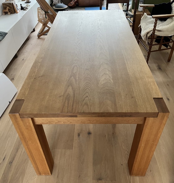 Image 1 of Solid Oak Table