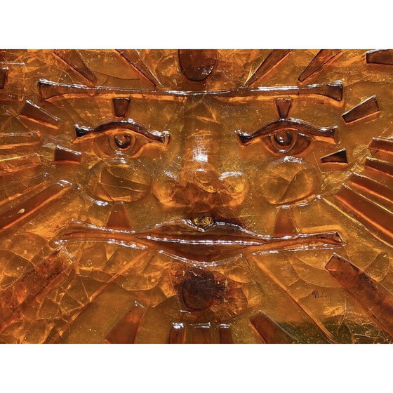 Image 1 of Vintage resin bas-relief by Matius, France 1970