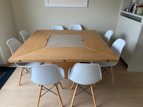 Image 1 of Design Classic Circular Dining Table Van Den Berghe