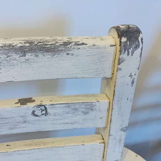 Image 1 of Set di 4 sedie in legno vintage