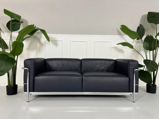 Cassina Lc3 Le Corbusier Canapé design en cuir original