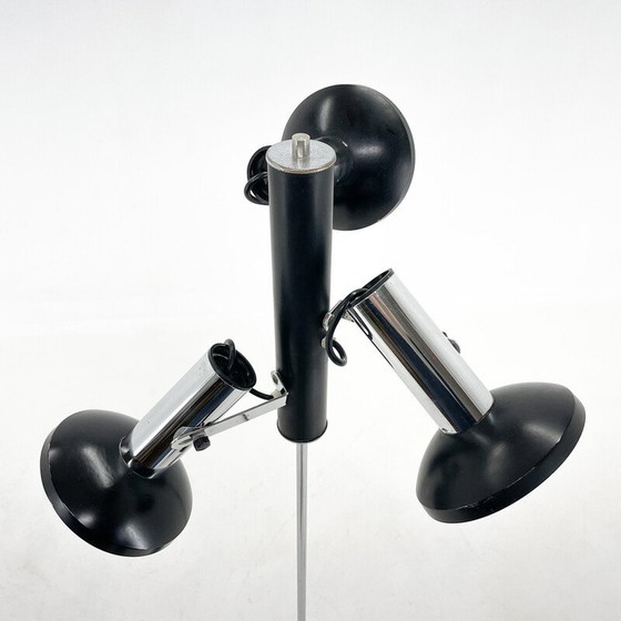 Image 1 of Vintage chrome 3 spot floor lamp, Italy 1960s
