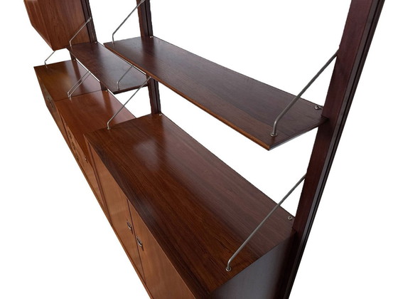 Image 1 of Sistema a parete per Web Louis Van Teeffelen in palissandro vintage