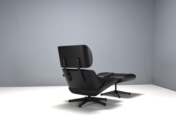 Image 1 of Vitra XL Charles & Ray Eames Lounge Chair & Ottoman