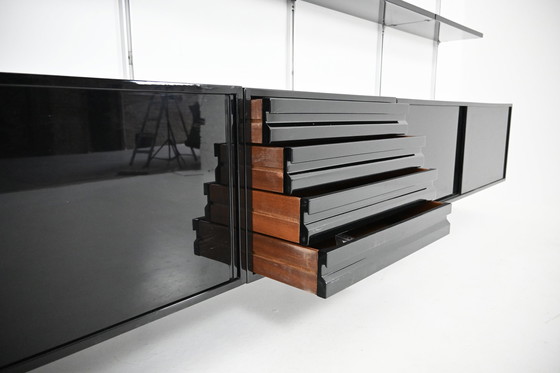 Image 1 of Wall Unit E22 By Osvaldo Borsani For Tecno, 1950S