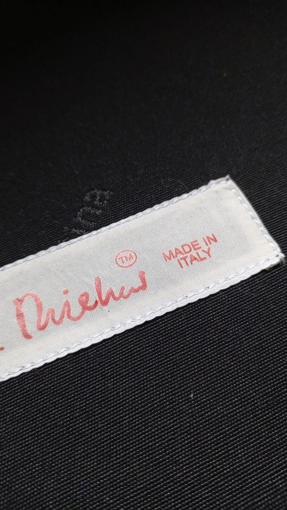 Image 1 of Cassina 2 Utrecht 637 New Never Used In Tomato Red Wool Cloth ( Serie 13L ) Horse Stitching