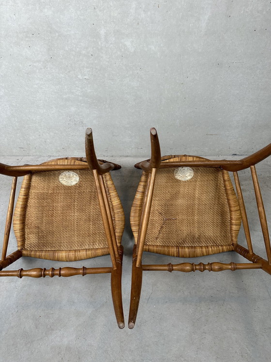 Image 1 of 2x chaises Chiavari originales vintage - bois