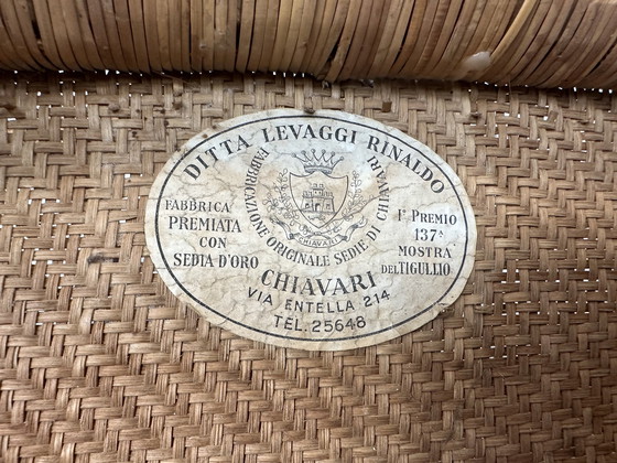 Image 1 of 2x vintage original Chiavari chairs - wood