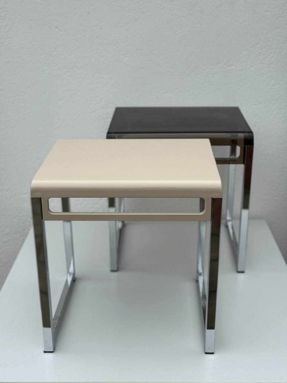 2x Space Age Side Tables