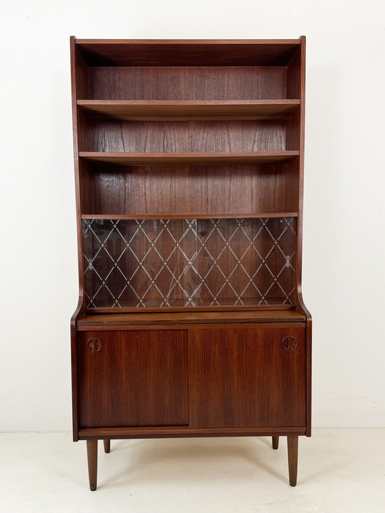 Image 1 of Danish Teak Wall Cabinet