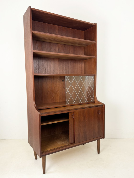 Image 1 of Danish Teak Wall Cabinet