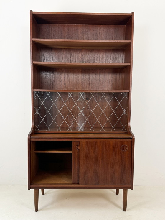 Image 1 of Danish Teak Wall Cabinet